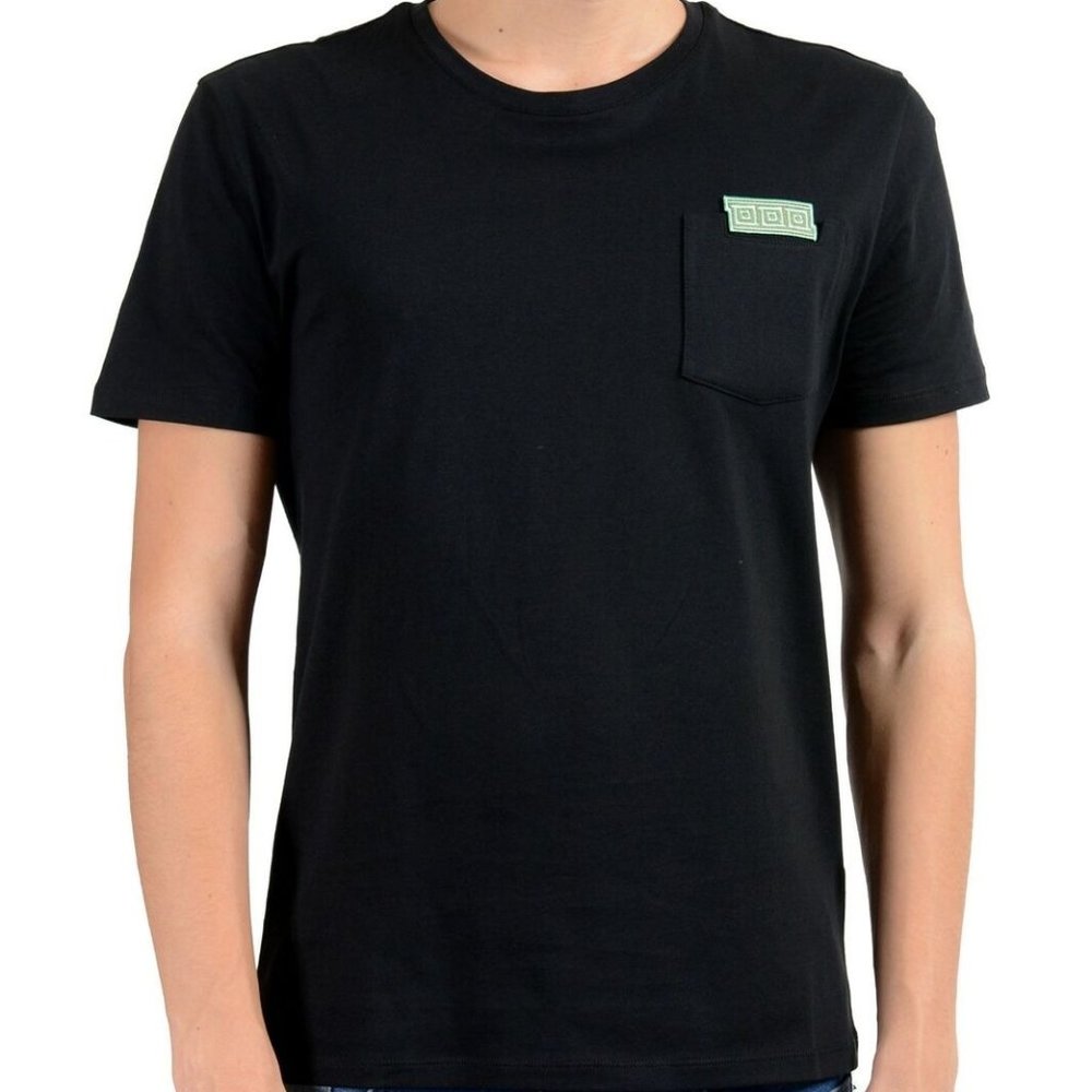 Versace Collection Men's Black Crewneck T-Shirt